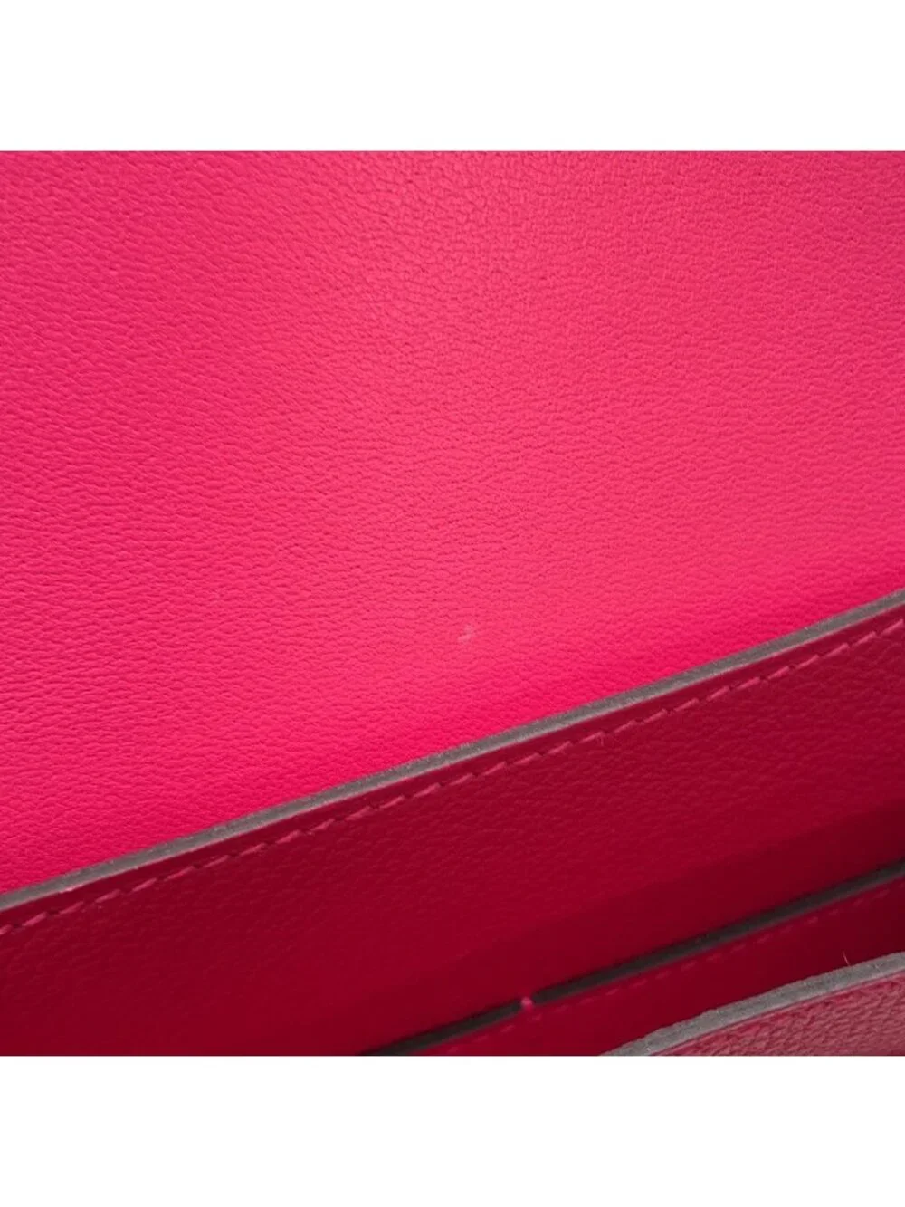 Hermes Wallet Dogon GM Duo Rose Mexico Lacca Silver Togo